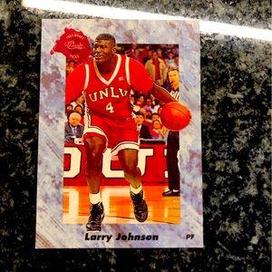 Rare Larry Johnson UNLV Classic 1991 #149 basketball card!!